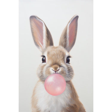 Whimsical Rabbit Canvas